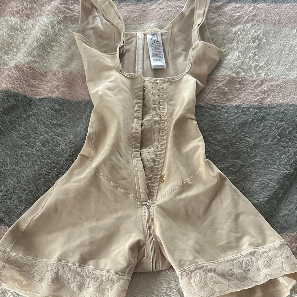 Women's Beige Shapewear Bodysuit